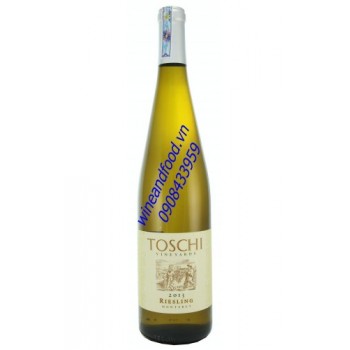 Rượu vang trắng Toschi Monterey Riesling