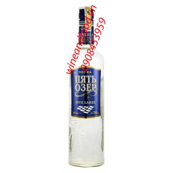 Rượu Vodka Five Lakes Pyat Ozer 700ml