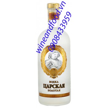 Rượu Vodka Sa Hoàng vàng Czar's Gold 1l