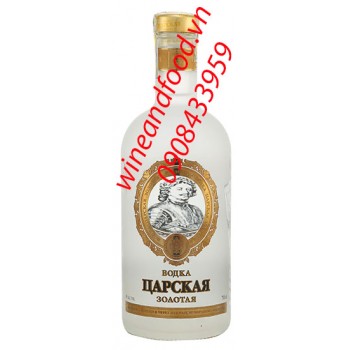 Rượu Vodka Sa Hoàng vàng Czar's Gold 700ml