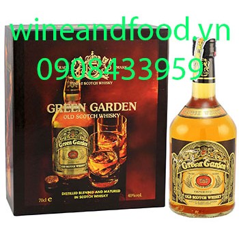 Rượu Whisky Green Garden hộp quà