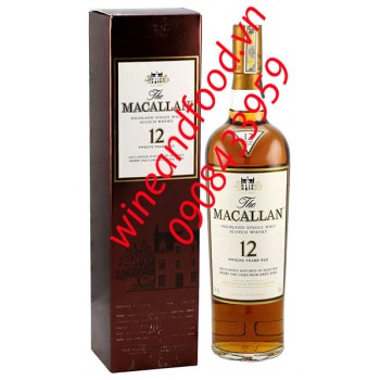 Rượu Whisky Macallan 12 năm