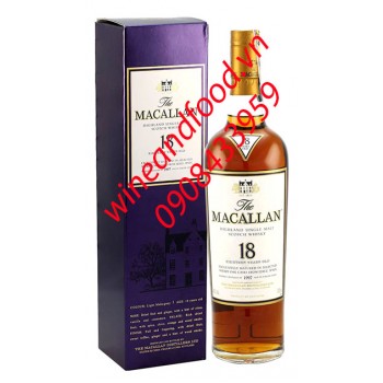 Rượu Whisky Macallan 18 năm