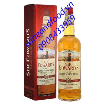 Rượu Whisky Sir Edward's Finest 1l