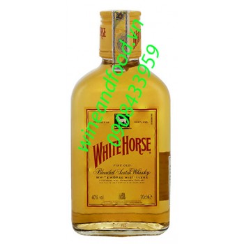 Rượu Whisky White Horse 200ml