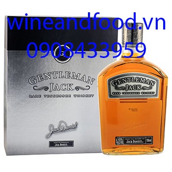 Rượu Whiskey Gentleman Jack Daniel's hộp quà
