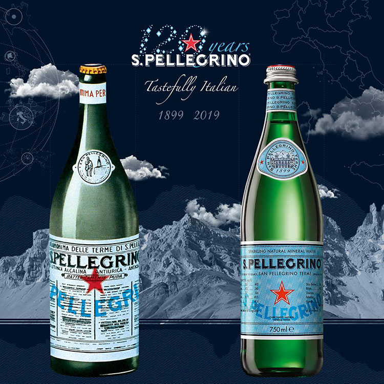 San Pellegrino (S.Pellegrino) là thương hiệu nước suối khoáng danh giá của Ý