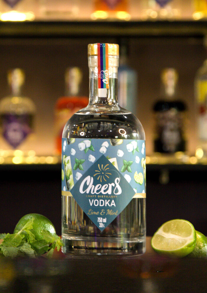 Rượu Vodka Cheers Lime & Mint 750ml