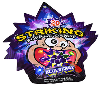 Kẹo nổ Striking Blueberry 30g