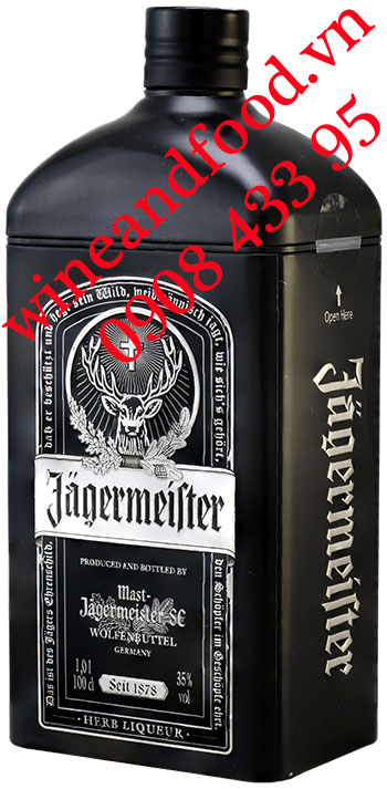 Rượu Jagermeister 2015 Travellers Edition hộp thiếc 1000ml