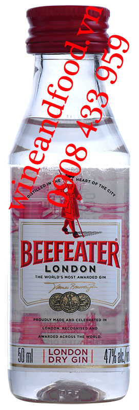 Rượu Gin Beefeater mini 5cl